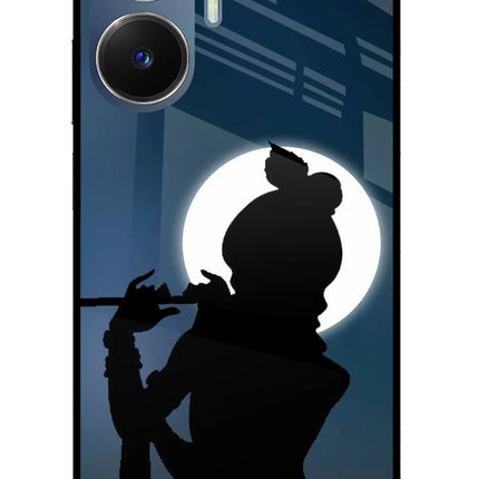 Shri Krishna Silhouette Realme C55/N55 Glass Case
