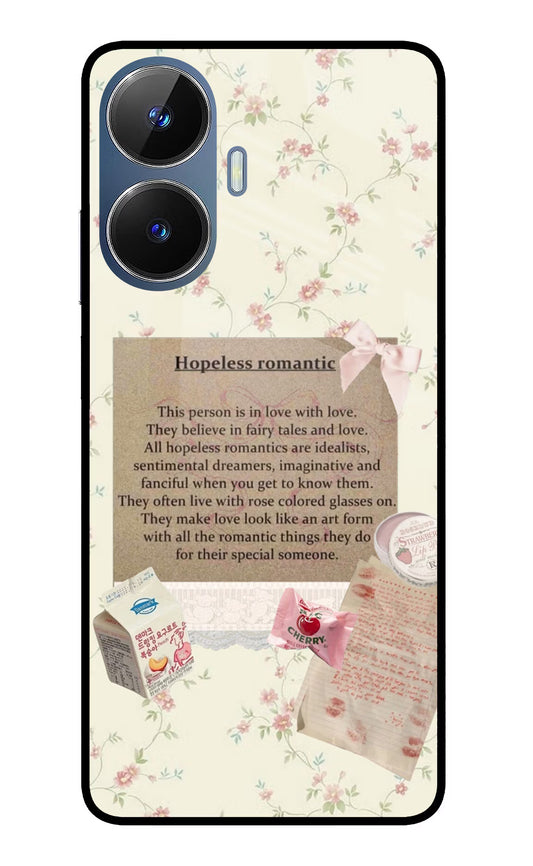 Hopeless Romantic Realme C55/N55 Glass Case