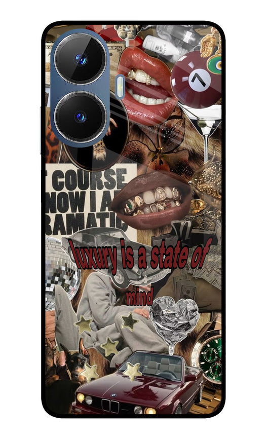 Luxury Realme C55/N55 Glass Case