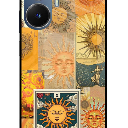 Sun Realme C55/N55 Glass Case Back Cover by Casekaro