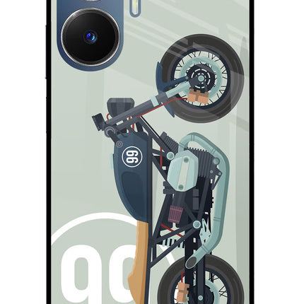 Classic Cafe Racer 99 Realme C55/N55 Glass Case