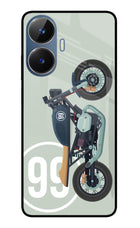 Classic Cafe Racer 99 Realme C55/N55 Glass Case