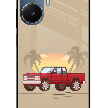Desert Classic Drive Realme C55/N55 Glass Case