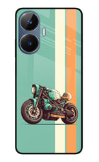 Striped Moto Drift Realme C55/N55 Glass Case