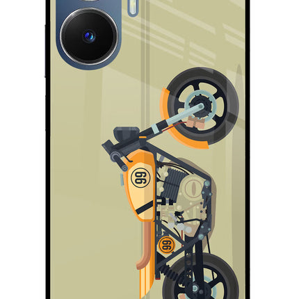 Vertical Speedster Realme C55/N55 Glass Case