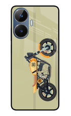 Vertical Speedster Realme C55/N55 Glass Case
