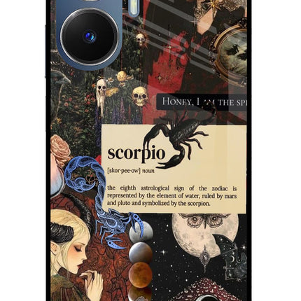 Scorpio Zodiac Realme C55/N55 Glass Case