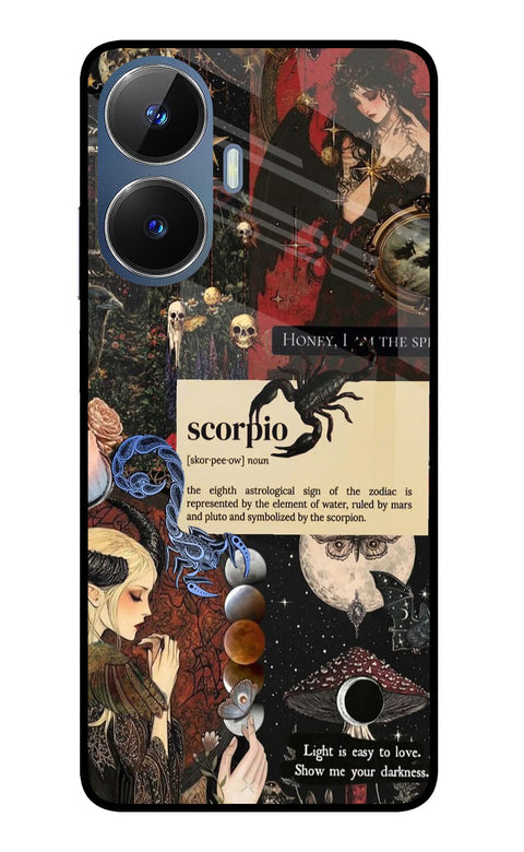 Scorpio Zodiac Realme C55/N55 Glass Case