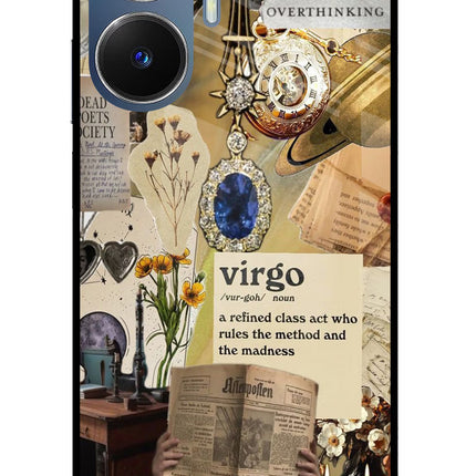 Virgo Zodiac Realme C55/N55 Glass Case