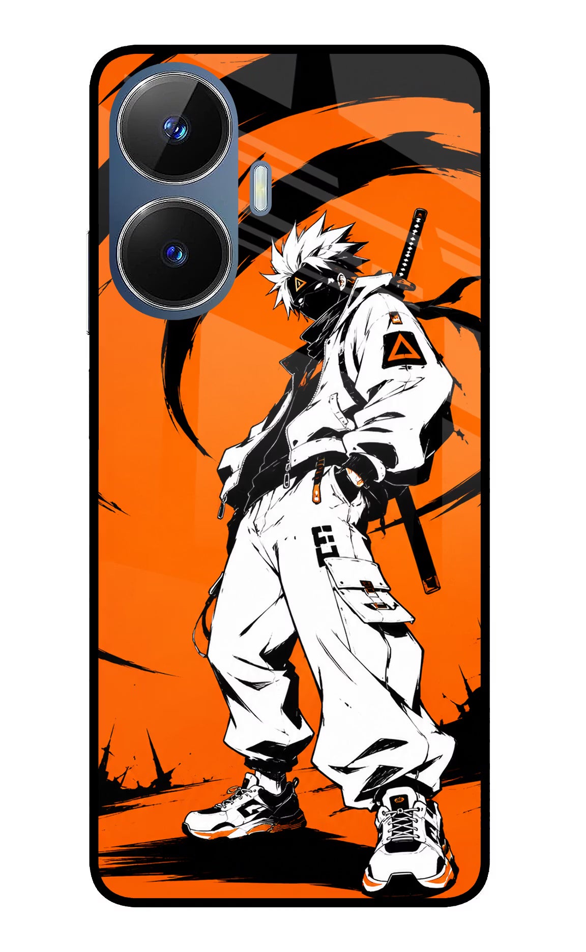 Street Samurai  Realme C55/N55 Glass Case