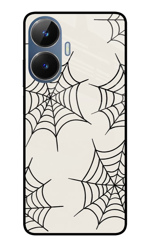 Spider Web Realme C55/N55 Glass Case