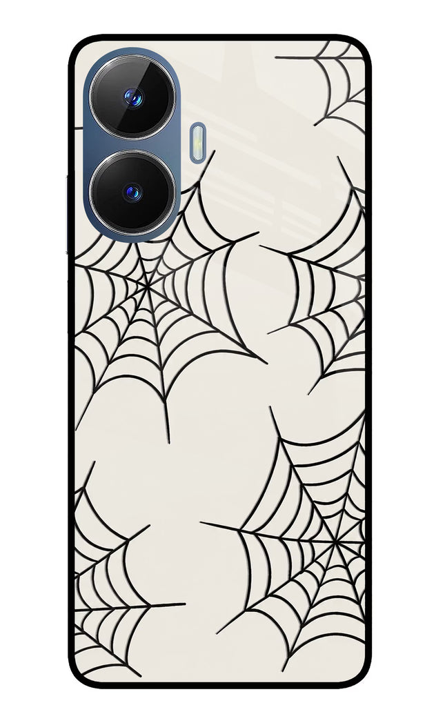 Spider Web Realme C55/N55 Glass Case