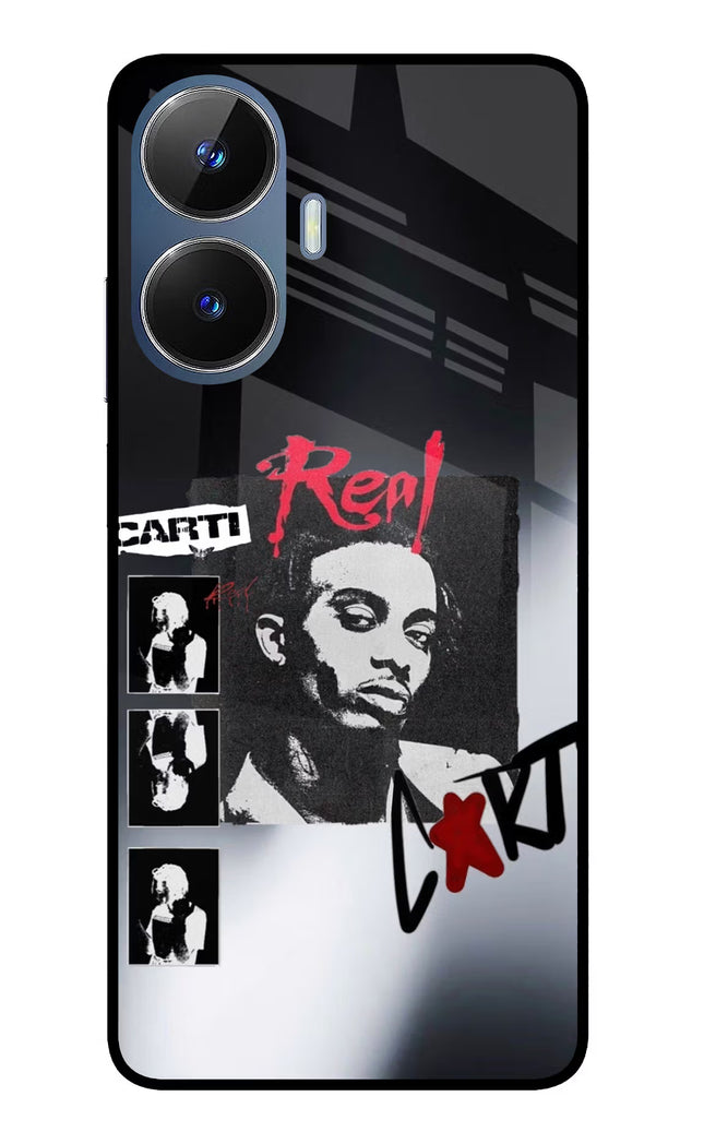 Playboi Carti Realme C55/N55 Glass Case Back Cover by Casekaro