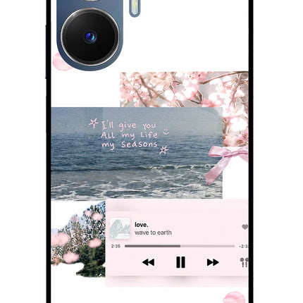 Wave to earth Realme C55/N55 Glass Case