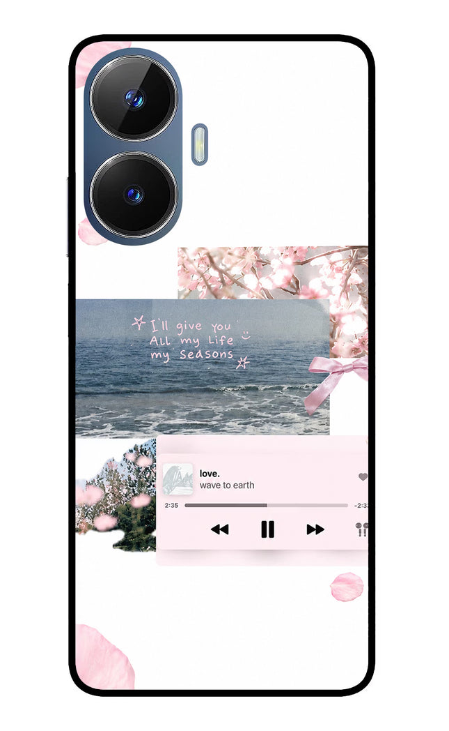 Wave to earth Realme C55/N55 Glass Case