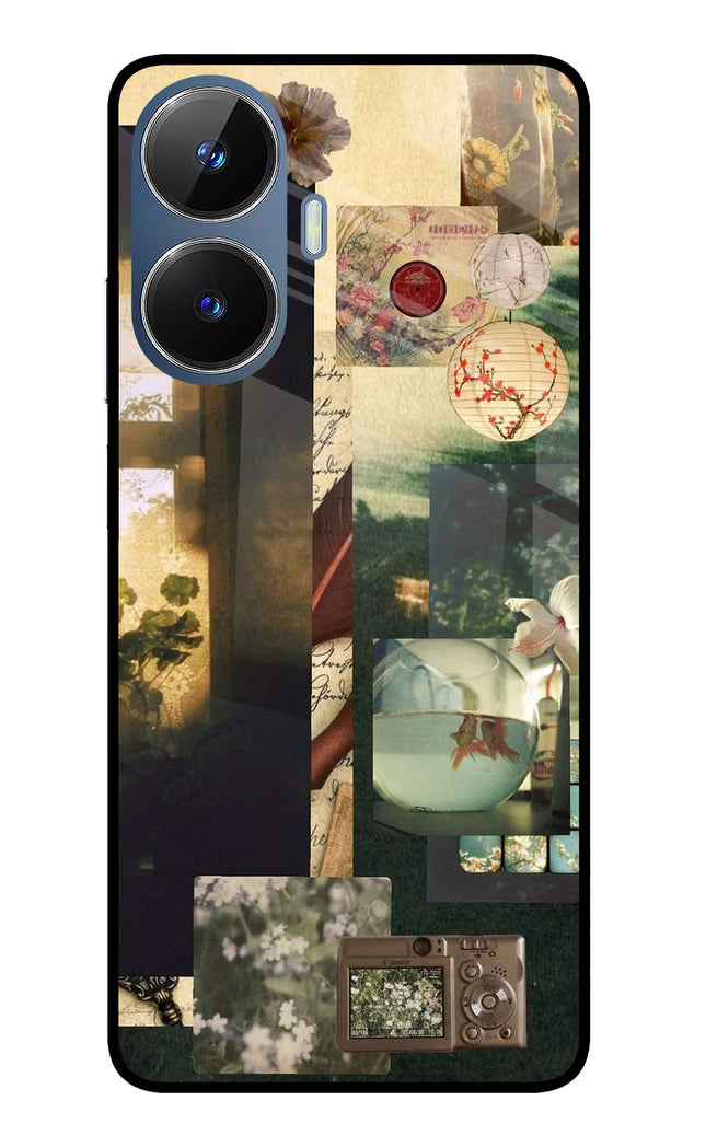 Summer Realme C55/N55 Glass Case Back Cover by Casekaro