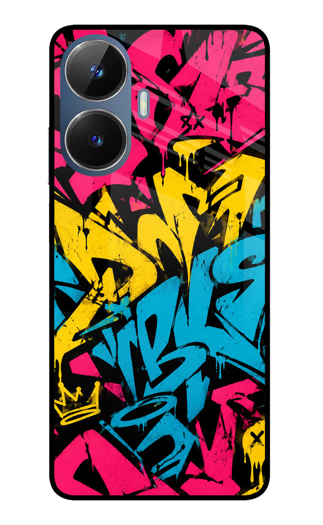 Graffiti Vibe Realme C55/N55 Glass Case