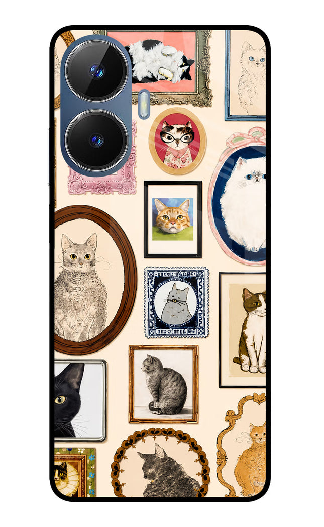 Mirror Cats Realme C55/N55 Glass Case