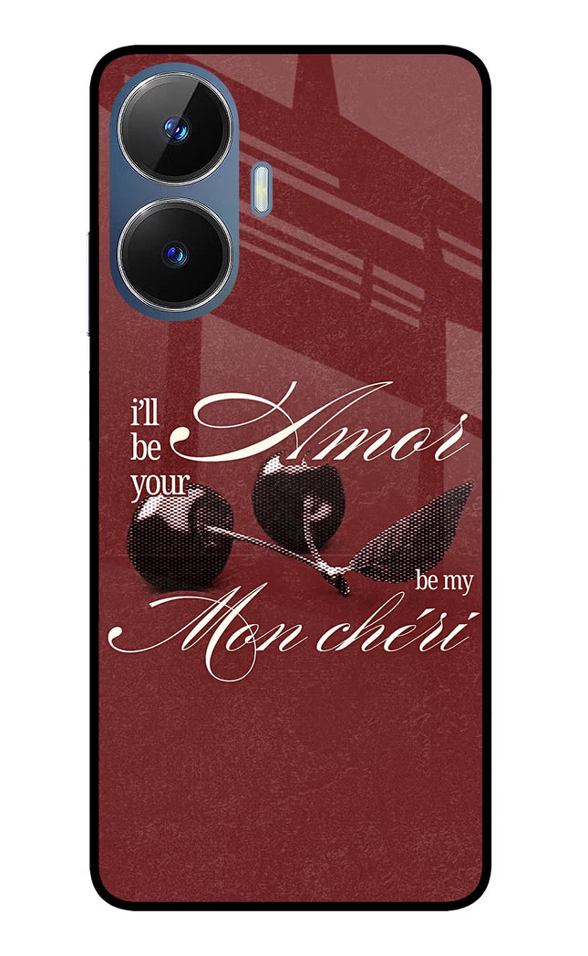 Velvet Cherry Realme C55/N55 Glass Case