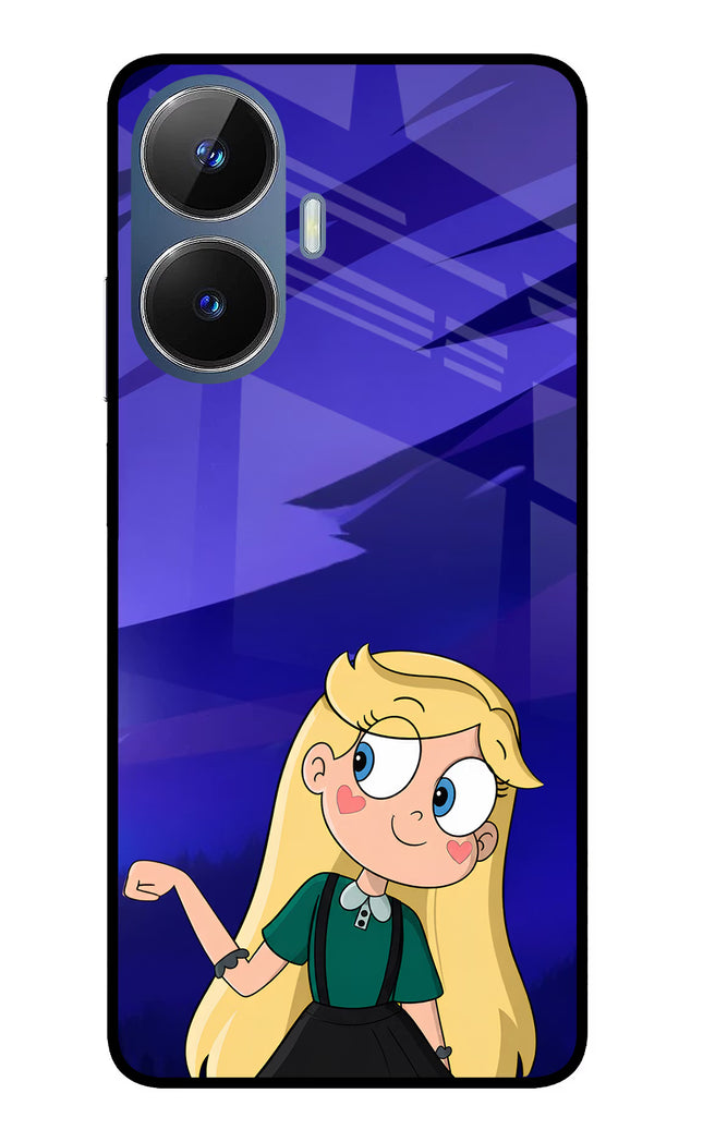 Star Glow Realme C55/N55 Glass Case
