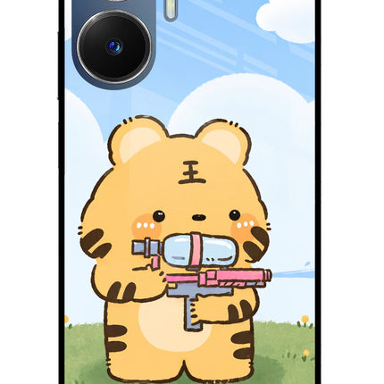 Tiger Treat Realme C55/N55 Glass Case