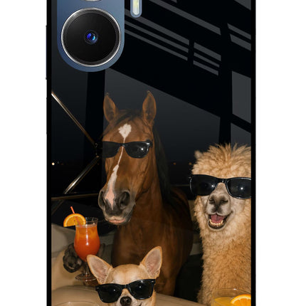 Party Squad Realme C55/N55 Glass Case