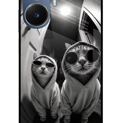Hood Cats Realme C55/N55 Glass Case