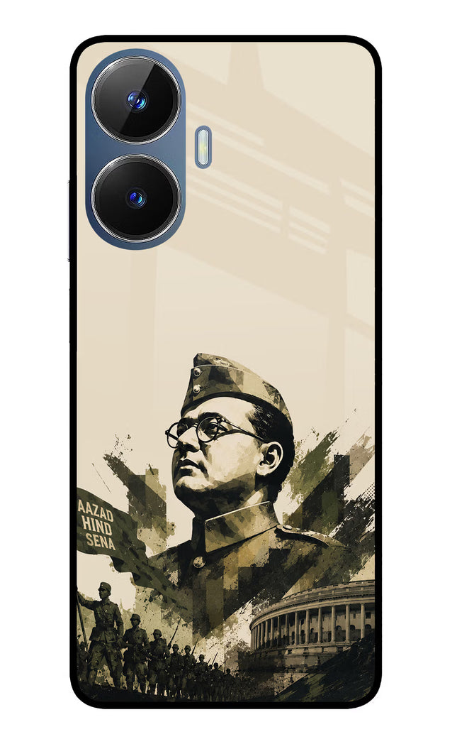 Netaji Rising Realme C55/N55 Glass Case