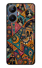 Folk Print Realme C55/N55 Glass Case