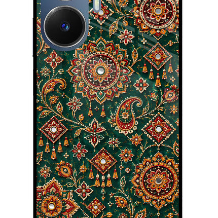 Green Pataka Realme C55/N55 Glass Case