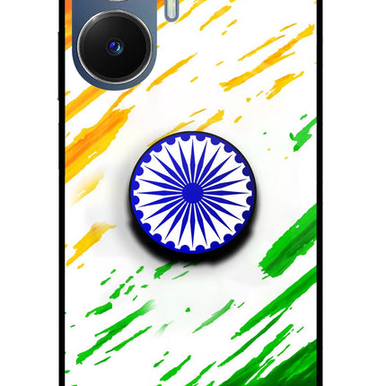 Indian Flag Ashoka Chakra Realme C55/N55 Pop Case by Casekaro