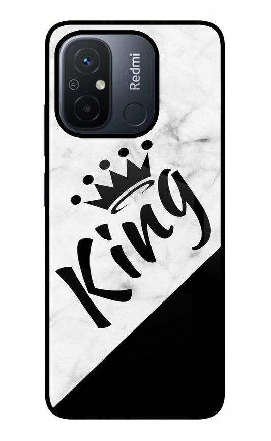 King Redmi 12C Glass Case