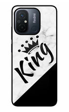 King Redmi 12C Glass Case