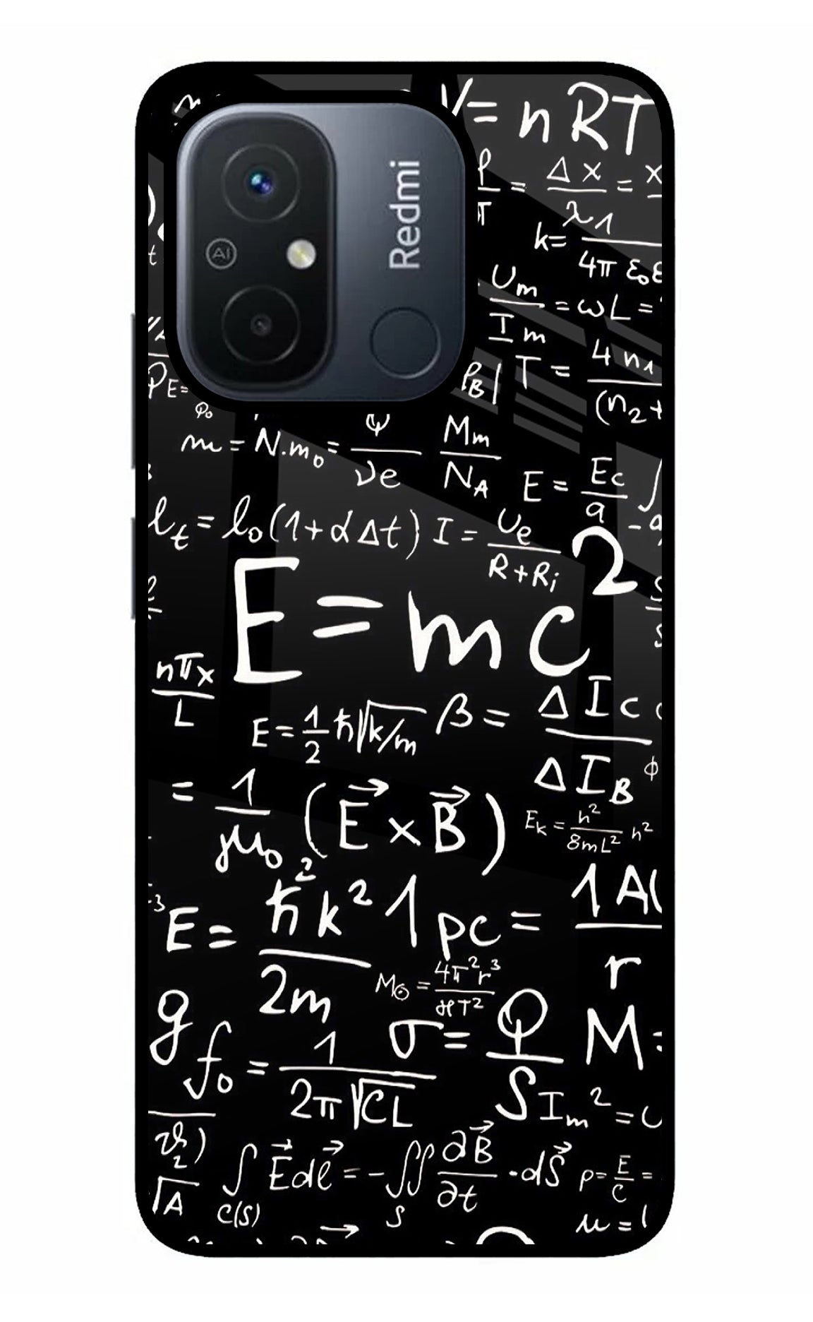 Physics Formula Redmi 12C Back Cover