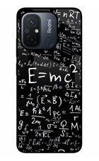 Physics Formula Redmi 12C Glass Case