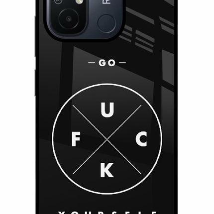 Go Fuck Yourself Redmi 12C Glass Case