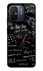 Mathematics Formula Redmi 12C Glass Case