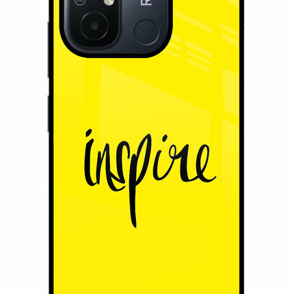 Inspire Redmi 12C Glass Case