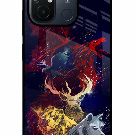 Game Of Thrones Redmi 12C Glass Case