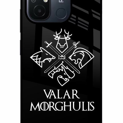 Valar Morghulis | Game Of Thrones Redmi 12C Glass Case