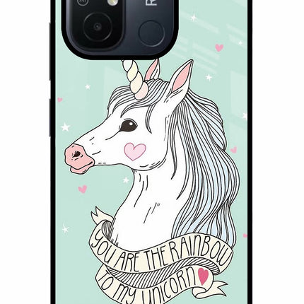 Unicorn Wallpaper Redmi 12C Glass Case