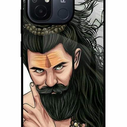 Mahadev Redmi 12C Glass Case