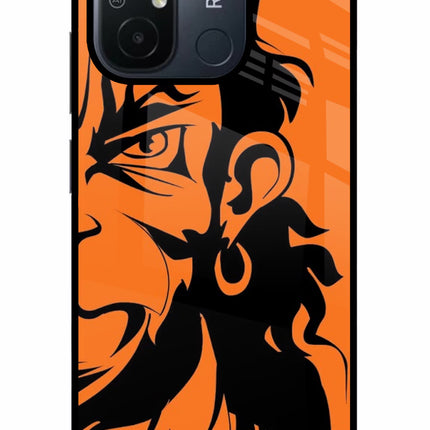 Hanuman Redmi 12C Glass Case