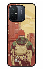 Adventurous Redmi 12C Glass Case