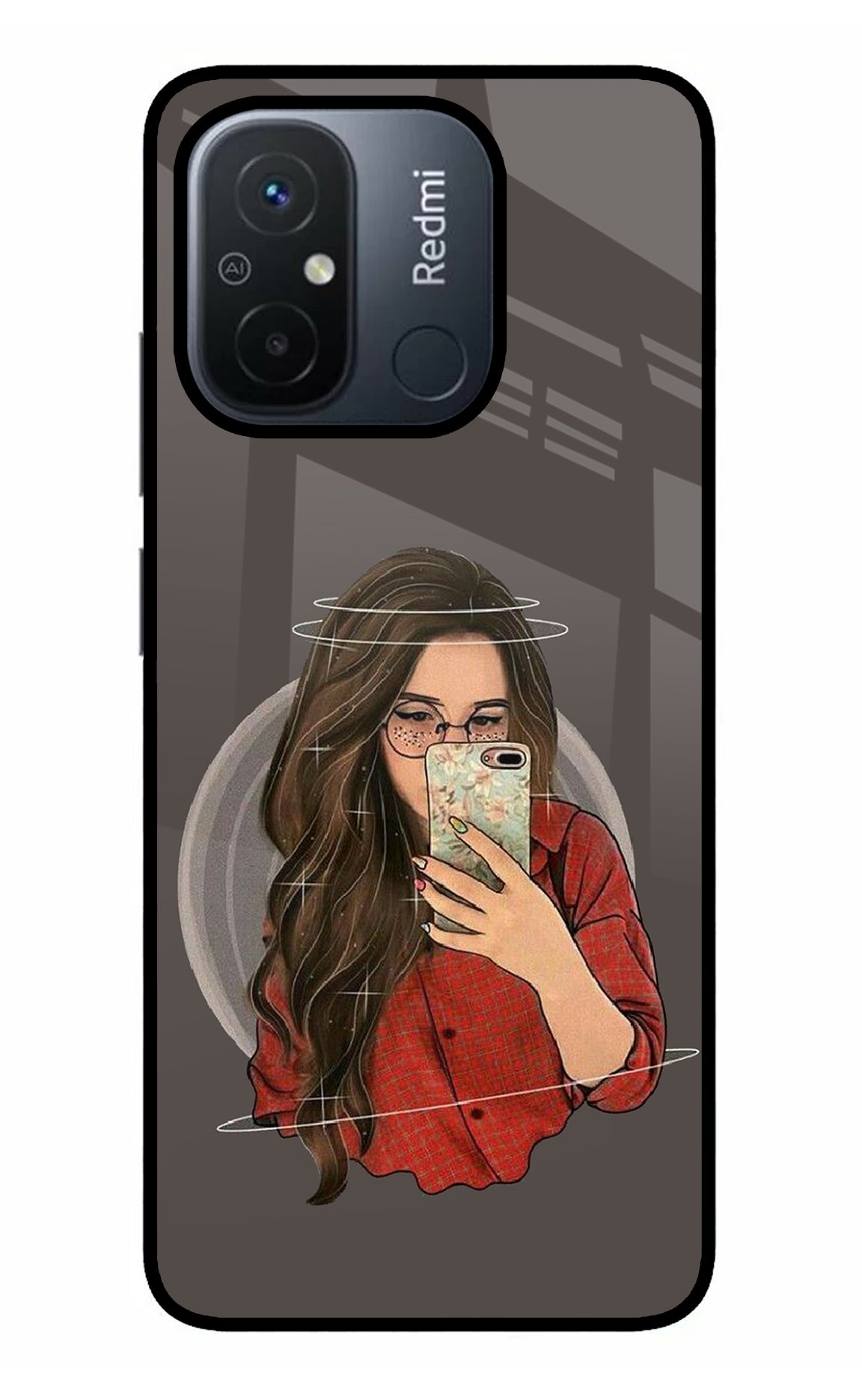 Selfie Queen Redmi 12C Back Cover