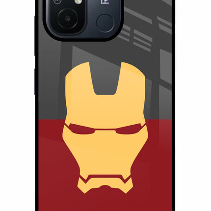 Ironman Redmi 12C Glass Case