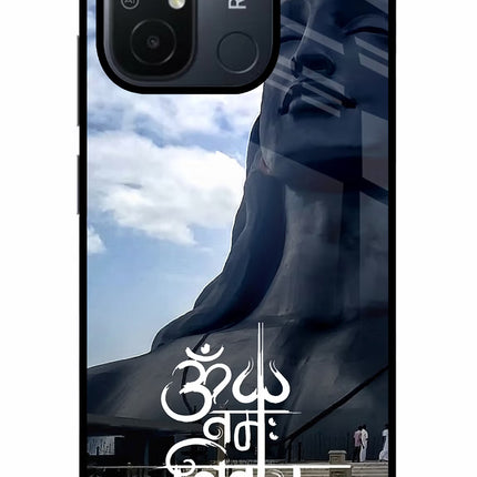 Om Namah Shivay Redmi 12C Glass Case