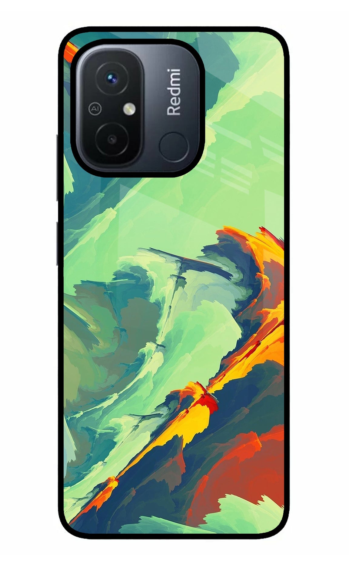 Paint Art Redmi 12C Back Cover