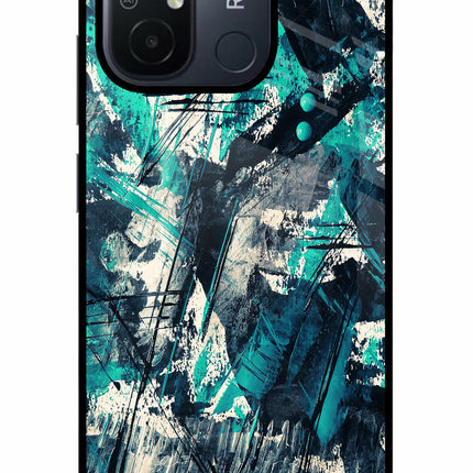 Artwork Redmi 12C Glass Case
