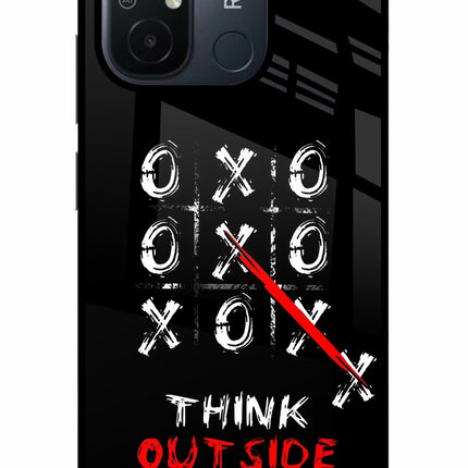 Think out of the BOX Redmi 12C Glass Case